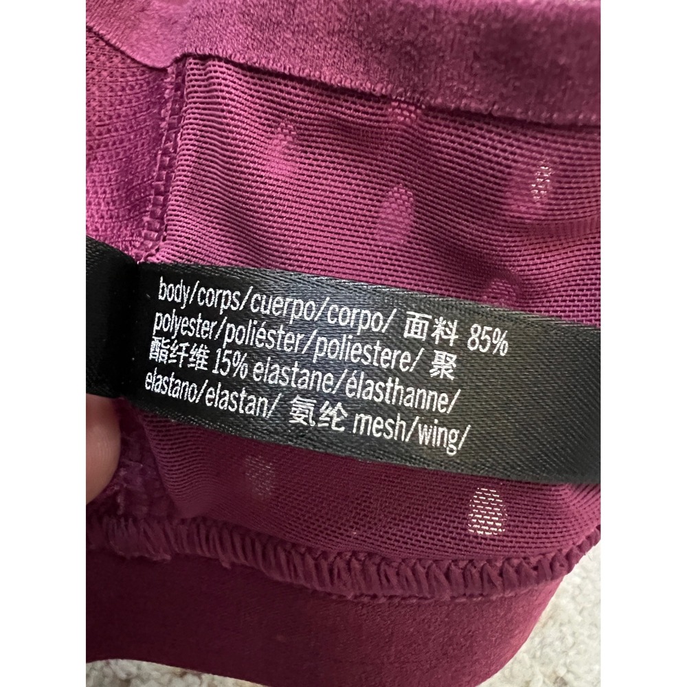 Victoria Sport Incredible Lightweight Sports Bra Maroon Ventilated‎ 32B - Picture 9 of 9